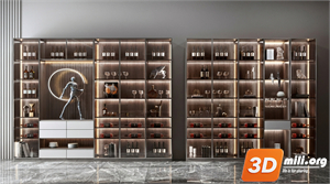 Wine cabinet Skp Files